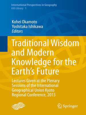cover image of Traditional Wisdom and Modern Knowledge for the Earth's Future
